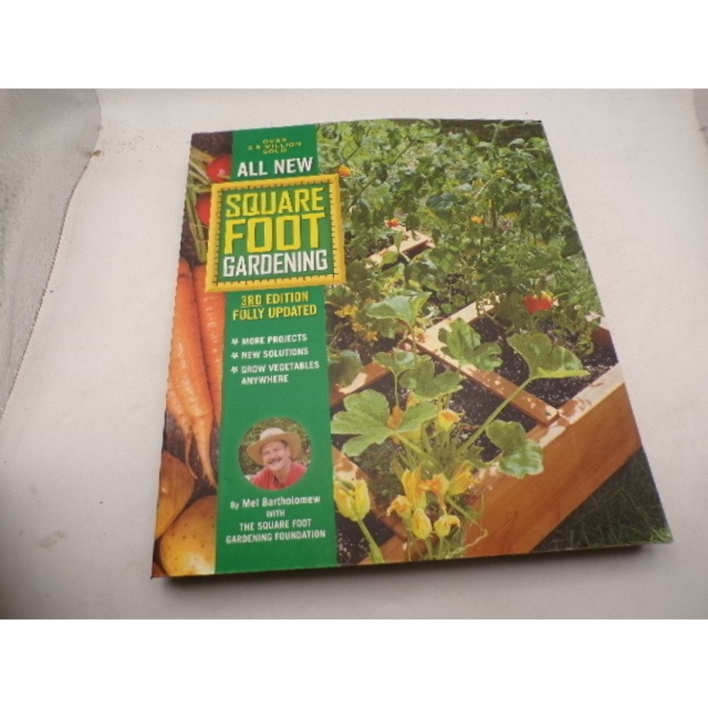 All‎ New Square Foot Gardening 3rd Edition Mel Bartholomew Paperback 2018 Book